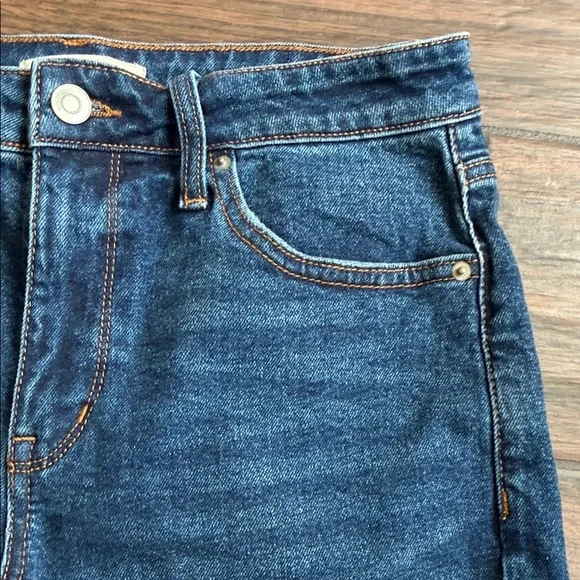 Copper Key Dark Blue Jean Shorts - Picture 3 of 5